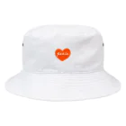 おばあちゃんのオレンジハート Bucket Hat