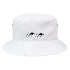 智叉猫のなみなみ Bucket Hat