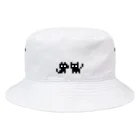 智叉猫のINUNEKOしろいろ Bucket Hat