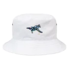 はんなり屋の泳ぐペンギンちゃん Bucket Hat