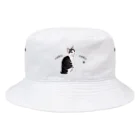 Ａｔｅｌｉｅｒ　Ｈｅｕｒｅｕｘのパステル💗ねこねこ　モネちゃん Bucket Hat