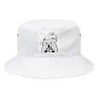 a.k.a kakのウッド・チャック（ピザ） Bucket Hat