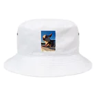 うめこずかんの海辺のうめこ１ Bucket Hat