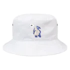 Zombieedogのゾンビ犬のゾンビ〜グッズ Bucket Hat