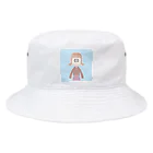 しなひな⇞のくすみちゃん Bucket Hat