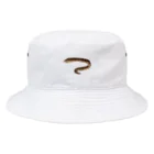 ポリフェノールのお店のシンプルなウツボ君 Bucket Hat