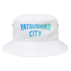 JIMOTOE Wear Local Japanの八代市 YATSUSHIRO CITY Bucket Hat