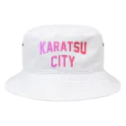 JIMOTO Wear Local Japanの唐津市 KARATSU CITY バケットハット