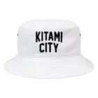 JIMOTOE Wear Local Japanの北見市 KITAMI CITY Bucket Hat