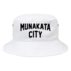 JIMOTOE Wear Local Japanの宗像市 MUNAKATA CITY Bucket Hat