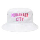 JIMOTOE Wear Local Japanの宗像市 MUNAKATA CITY Bucket Hat