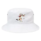 INIの浮世絵　踊る猫 Bucket Hat