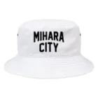 JIMOTOE Wear Local Japanの三原市 MIHARA CITY Bucket Hat