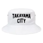 JIMOTOE Wear Local Japanの高山市 TAKAYAMA CITY バケットハット