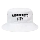 JIMOTOE Wear Local Japanの長岡京市 NAGAOKAKYO CITY Bucket Hat