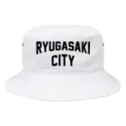 JIMOTOE Wear Local Japanの龍ケ崎市 RYUGASAKI CITY Bucket Hat