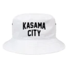 JIMOTO Wear Local Japanの笠間市 KASAMA CITY バケットハット