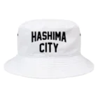 JIMOTOE Wear Local Japanの羽島市 HASHIMA CITY Bucket Hat