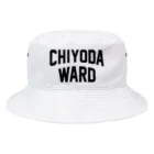 JIMOTOE Wear Local Japanの千代田区 CHIYODA WARD Bucket Hat
