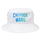 JIMOTOE Wear Local Japanの千代田区 CHIYODA WARD Bucket Hat