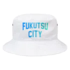 JIMOTOE Wear Local Japanの福津市 FUKUTSU CITY Bucket Hat