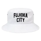 JIMOTOE Wear Local Japanの藤岡市 FUJIOKA CITY Bucket Hat