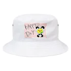 singer-Oonosayo-shopのHappiyo Bucket Hat