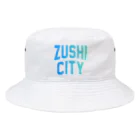 JIMOTOE Wear Local Japanの逗子市 ZUSHI CITY Bucket Hat