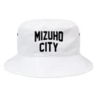 JIMOTOE Wear Local Japanの瑞穂市 MIZUHO CITY Bucket Hat