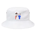 マウンテンゴリラのメイク失敗 Bucket Hat