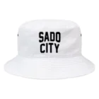 JIMOTOE Wear Local Japanの佐渡市 SADO CITY Bucket Hat