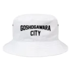 JIMOTOE Wear Local Japanの五所川原市 GOSHOGAWARA CITY バケットハット