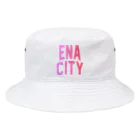 JIMOTOE Wear Local Japanの恵那市 ENA CITY Bucket Hat