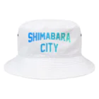 JIMOTOE Wear Local Japanの島原市 SHIMABARA CITY Bucket Hat