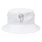 ダイナマイト87ねこ大商会の水菜をお裾分けしてくれるアザラシ Bucket Hat