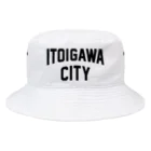 JIMOTOE Wear Local Japanの糸魚川市 ITOIGAWA CITY バケットハット