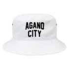 JIMOTO Wear Local Japanの阿賀野市 AGANO CITY バケットハット