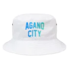 JIMOTOE Wear Local Japanの阿賀野市 AGANO CITY Bucket Hat