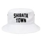 JIMOTOE Wear Local Japanの柴田町 SHIBATA TOWN Bucket Hat