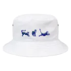TRDexの[TIGER] navy Bucket Hat