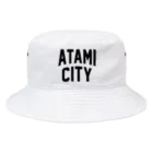 JIMOTOE Wear Local Japanの熱海市 ATAMI CITY Bucket Hat