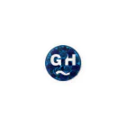 _g_h_illustrationのGHバラVer.ブルー32mm Tin Badge