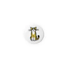 ねこ×はんのおすわり猫. Tin Badge