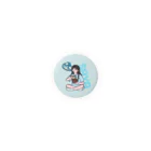 さやりさチャンネルの缶バッジ「SAYA」【SAYARISA×hoppeコラボアイテム】 Tin Badge