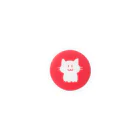 ねこまんまのねこたこ赤 Tin Badge