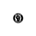 BLACK POWERのブラックパワー　サークルver Tin Badge