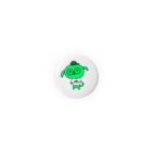 シロちゃんのグッズで小銭稼ぎの巻の緑のシロ Tin Badge