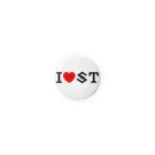 ＩＯＳＴのI love IOST（横型） 缶バッジ