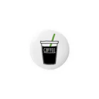 plum.jpのICE COFFEE(green) Tin Badge