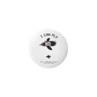 ari designのペンギンの夢(濃い色線) Tin Badge